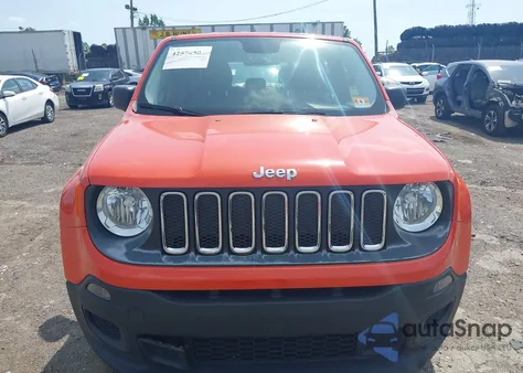 2017 Jeep Renegade Sport from USA, damaged, VIN ZACCJBAB6HPE90195